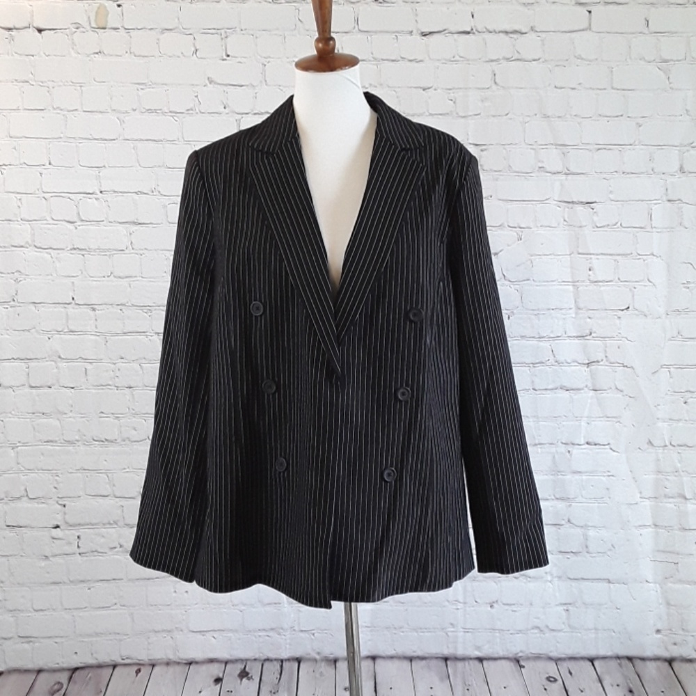 🥞who what wear gangster pinstripe zoot suit coat